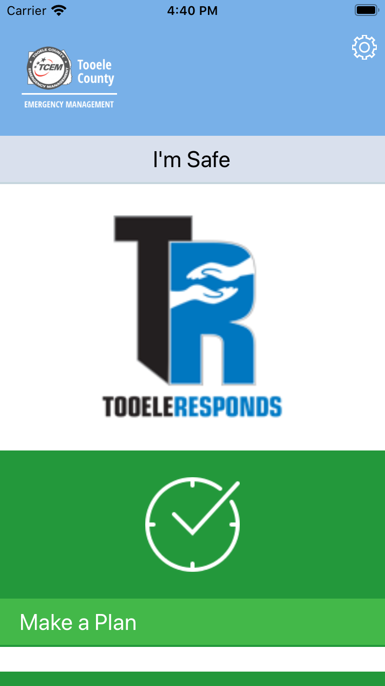 Tooele County Emergency Management custom-branded app